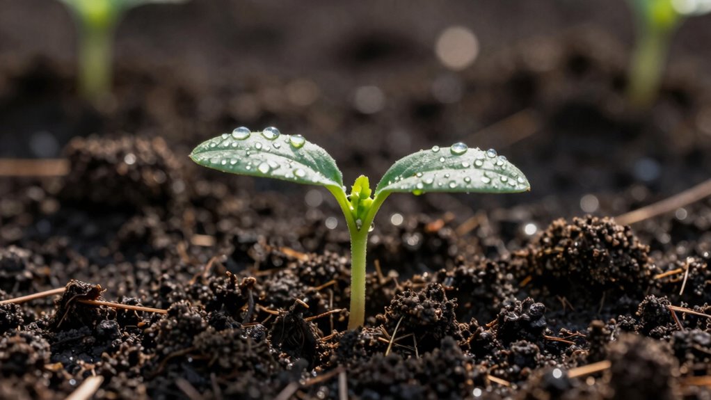 silent growth beneath surface