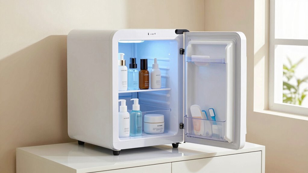 skincare preservation with cooling