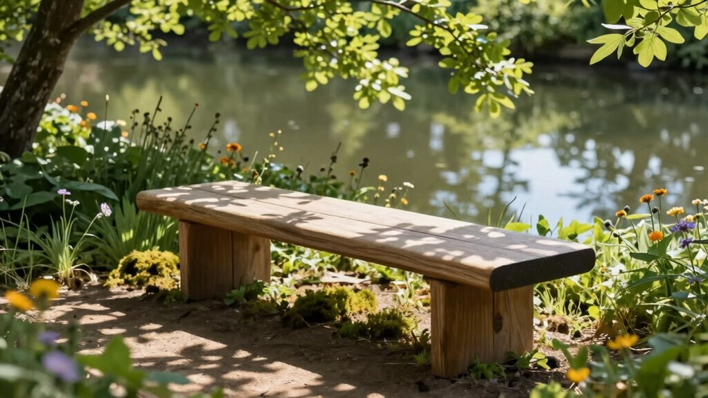 weatherproof meditation bench durability