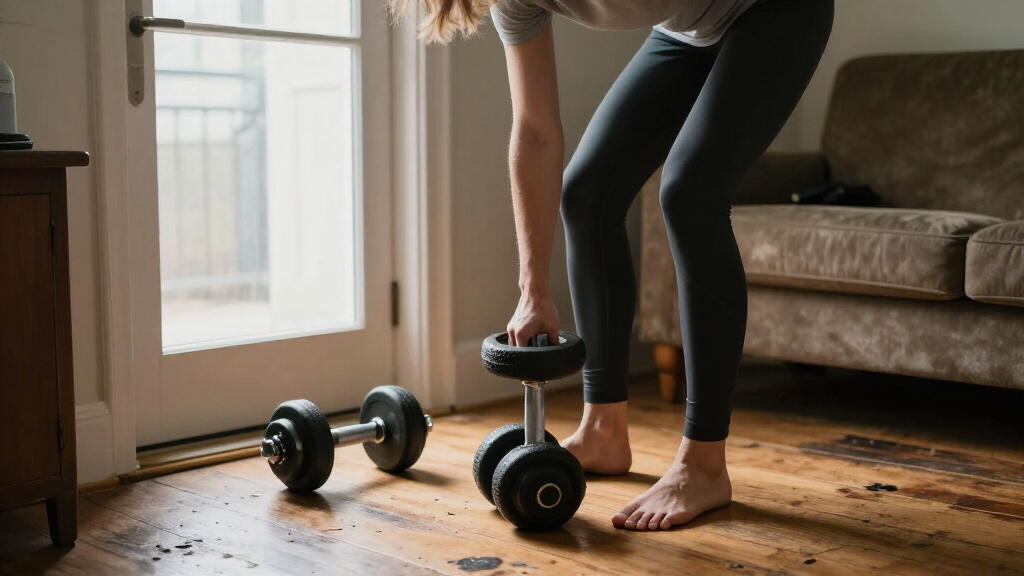 I Tried Picking Up Weights And Moving Them Every Time I Left The Room—what Happened Next Surprised Me
